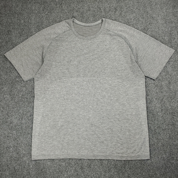 Lululemon Metal Vent Tech SS 2.0 T Shirt Mens 2XL XXL Gym Workout Active Gray - Picture 1 of 10